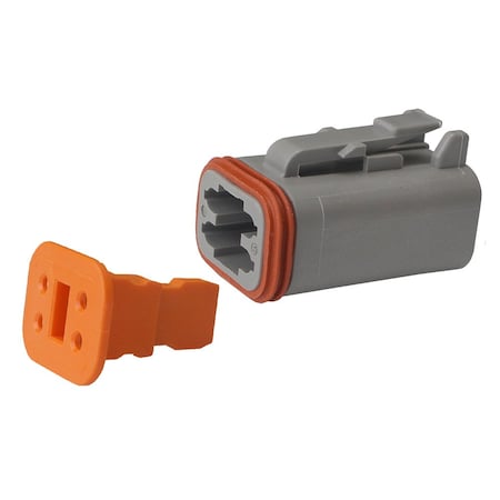 Pacer Group Pacer Deutsch DT Plug Wedge Lock Kit - 4 Position - 10 Pack TDT06-4S-10